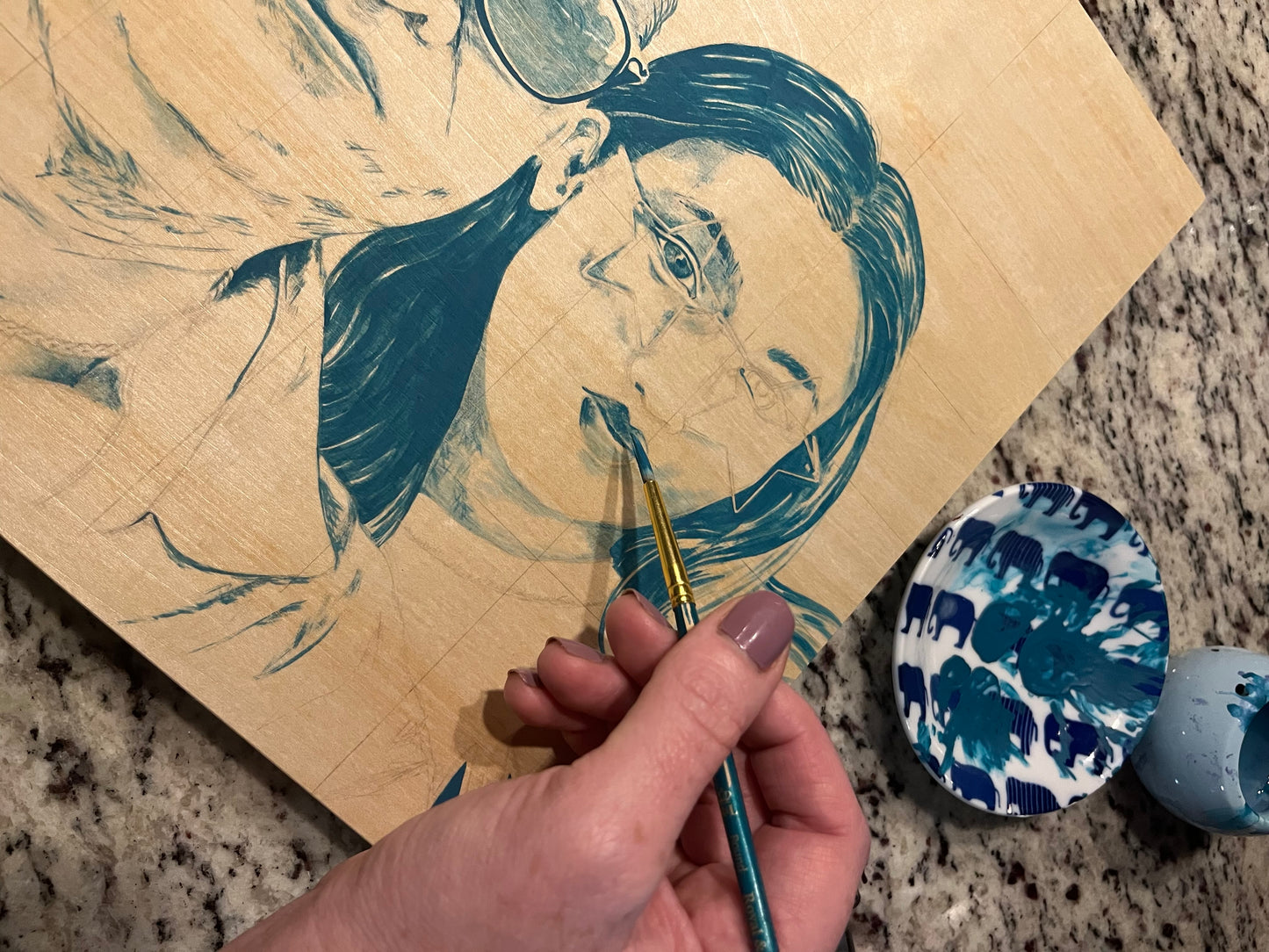 PORTRAIT WITH GRANDPA