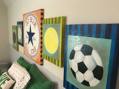 SPORTS THEMED ART